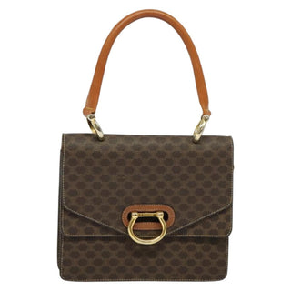 Celine Macadam Handbag Macadam with leather