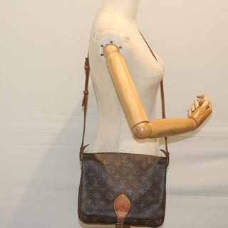 Louis Vuitton Cartouchiere Handbag Monogram Canvas