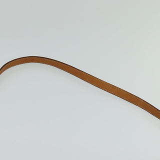 Celine Vintage Macadam Shoulder Bag Canvas and Leather