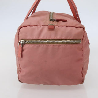 Prada Side Pocket Bauletto Bag Nylon with Leather