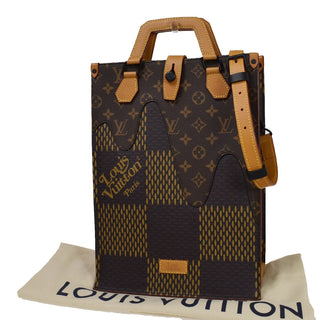 Louis Vuitton Nigo Tote Limited Edition Giant Damier and Monogram Canvas
