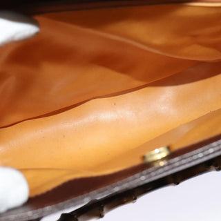 Gucci Bamboo Handle Tote Leather