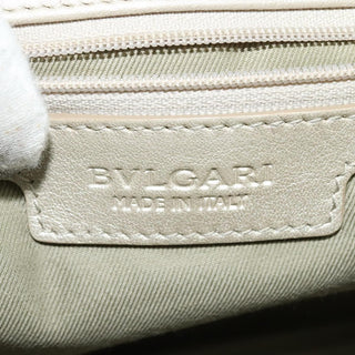 Bvlgari Chandra Flap Shoulder Bag Leather