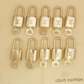 Louis Vuitton Cadenas Bag Charm Gold-plated