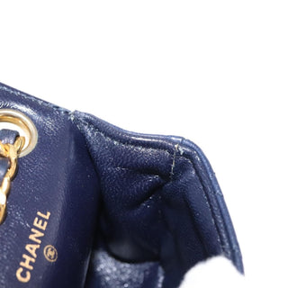 Chanel Square Classic Single Flap Top Handle Bag Quilted Lambskin