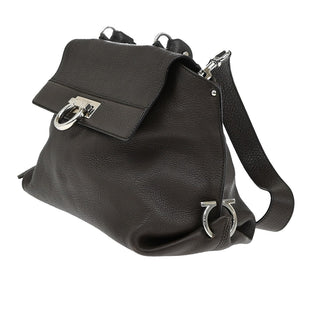 Salvatore Ferragamo Sofia Satchel Leather