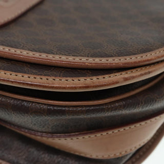 Celine Macadam Shoulder Bag PVC Leather