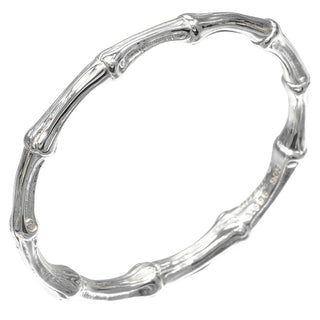 Tiffany & Co. Bamboo Bangle Bracelet Sterling Silver