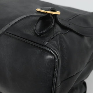 Gucci Vintage Bamboo Backpack Leather