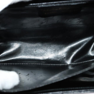 Salvatore Ferragamo Gancini Convertible Top Handle Bag Leather