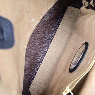 Fendi 2Bag Suede and leather