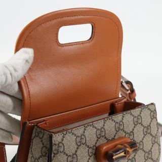 Gucci Bamboo 1947 Belt Bag GG Coated Canvas