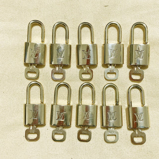 Louis Vuitton Cadenas Bag Charm Gold-plated