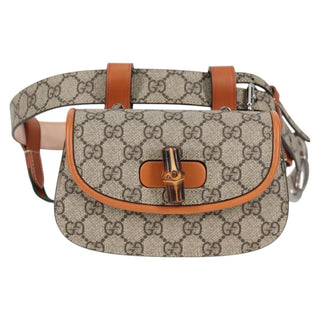 Gucci Bamboo 1947 Belt Bag GG Coated Canvas