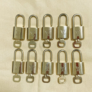 Louis Vuitton Cadenas Bag Charm Gold-plated