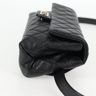 Chanel Uniform Reissue Belt Bag Quilted Grained Leather