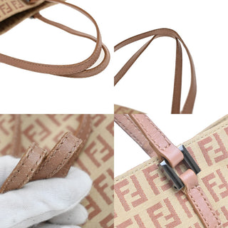 Fendi Shopping Tote Zucca Coated Canvas