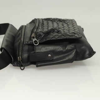 Bottega Veneta Utility Waist Bag Leather with Intrecciato