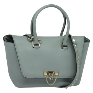 Valentino Garavani Demilune Flap Satchel Leather