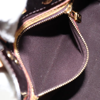 Louis Vuitton Reade Handbag Monogram Vernis