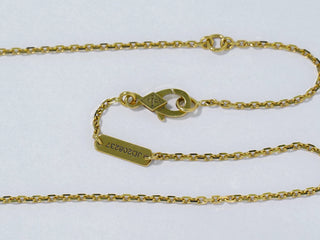 Van Cleef & Arpels Vintage Alhambra Pendant Necklace 18K Yellow Gold