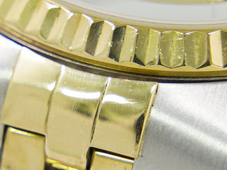 Rolex Datejust Automatic Watch Stainless Steel and Yellow Gold