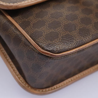 Celine Vintage Macadam Shoulder Bag Canvas