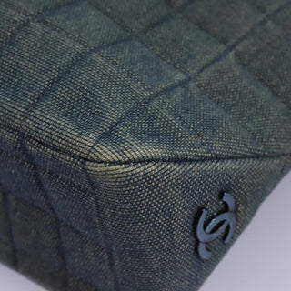 Chanel Chocolate Bar Tote Quilted Canvas