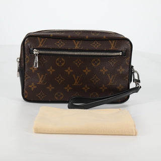 Louis Vuitton Kasai Clutch Macassar Monogram Canvas