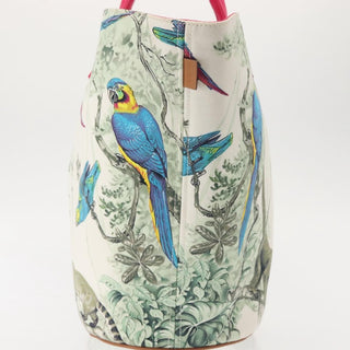 Hermes Panier De Plage Handbag Printed Canvas