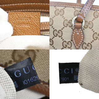 Gucci Bree Tote GG Canvas with Leather