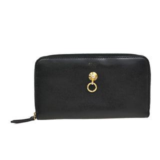 Fendi By The Way Zip Around Wallet Leather
