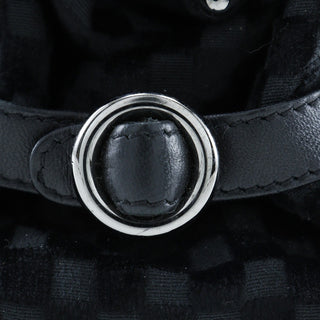 Chanel CC checkered shoulder bag Velvet