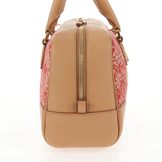 Loewe Amazona Bag Leather and Jacquard Canvas