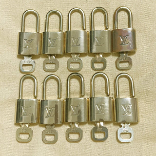 Louis Vuitton Cadenas Bag Charm Gold-plated
