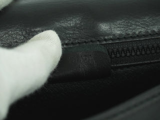 Celine Vintage Crossbody Bag Logo Embossed Leather