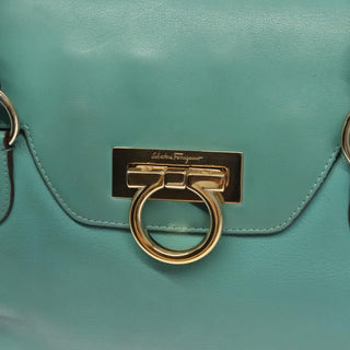 Salvatore Ferragamo Virna Satchel Leather