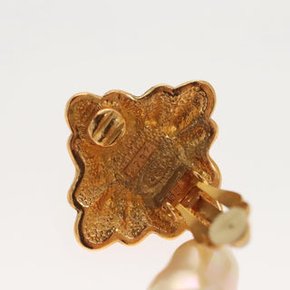Chanel Vintage CC Earrings Metal
