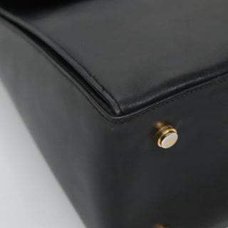 Salvatore Ferragamo Gancini Convertible Top Handle Bag Leather