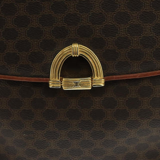 Celine Vintage Macadam Handbag Canvas