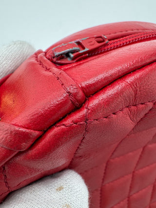 Chanel Vintage Round Tassel Crossbody Bag Quilted Lambskin