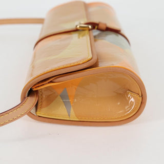 Louis Vuitton Fleurs Pochette Printed Monogram Vernis