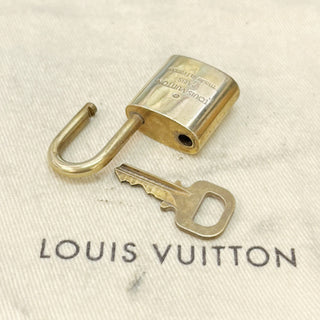 Louis Vuitton Cadenas Bag Charm Gold-plated