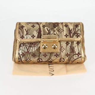 Louis Vuitton Thalie Clutch Brocade Monogram