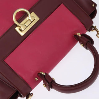 Salvatore Ferragamo Sofia Satchel Leather