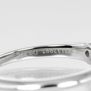 Tiffany & Co. Tiffany Setting Solitaire Ring Platinum with Diamond