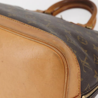 Louis Vuitton Alma Handbag Monogram Canvas