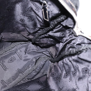 Gucci Front Zip Messenger Leather