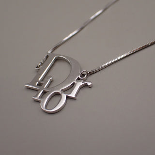 Christian Dior CD Logo Bracelet Silver-plated metal