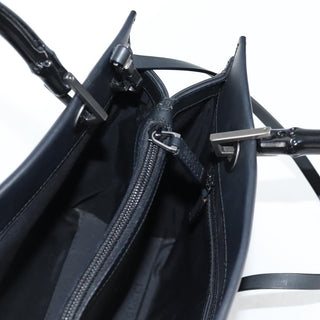 Gucci Bamboo Top Handle Convertible Tote Leather